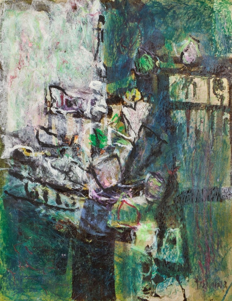 צבי מאירוביץ', פנדה על נייר, 22x17 ס"מ