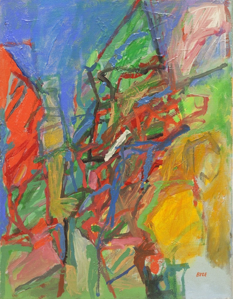 ג'ון בייל, 1983, אקריליק על בד, 35x45 ס"מ